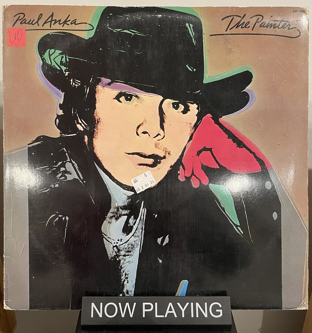 Paul Anka LP The Painter (Andy Warhol Cover) 1976 Soft Pop Rock Vocal Record